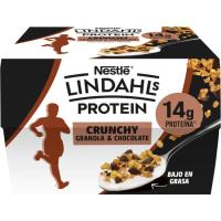 LINDAHLS proteiko naturala granola eta txokolatearekin, sorta 2x127 g