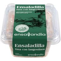 Ensaladilla de langostinos ENSALANDIA, tarrina 250 g Ensaladilla de langostinos ENSALANDIA, tarrina 250 g