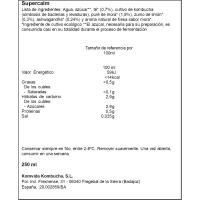 Kombucha superCalm KOMVIDA, botella 250 g Kombucha superCalm KOMVIDA, botella 250 g