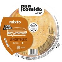 Mixto mollete PANCOMIDO, tarrina 150 g Mixto mollete PANCOMIDO, tarrina 150 g