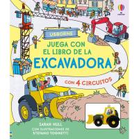 Juega con el libro de la excavadora, Sarah Hull, Haurrentzat Juega con el libro de la excavadora, Sarah Hull, Haurrentzat