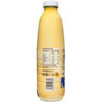 Batido de vainilla EROSKI, botella 1 litro