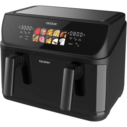 Freidora de aire, 10L, 2800W, Cecofry&Grill Duoheat 10000 CECOTEC