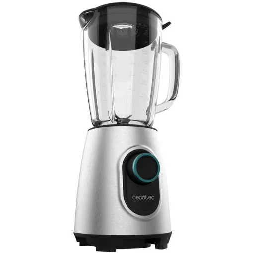 Batidora Vaso, 2000W, Power Black Titanium 2000MAX Inox CECOTEC