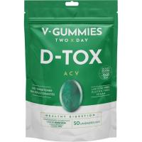 Detox gominolas VGUMMIES, 50 uds, bote 125 g