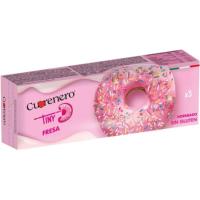 Donuts sabor fresa sin gluten TINY, caja 111 g