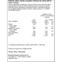 OREO Gingerbread gaileta, paketea 154 g OREO Gingerbread gaileta, paketea 154 g