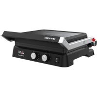 Grill Bistro Gourmet, color negro, con tapa superior basculante TAURUS Grill Bistro Gourmet, color negro, con tapa superior basculante TAURUS