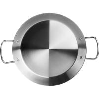 Paellera de acero inoxidable sin antiadherente  5ply Element IBILI, Ø34 cm