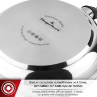 Sartén de acero inoxidable sin antiadherente MAGEFESA, Ø 26 cm