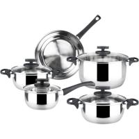 Batería de acero inoxidable, todos los fuegos, Style MAGEFESA, 9 piezas