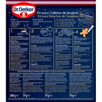 Kit para galletas de jenjibre DR OETKER, 1 ud