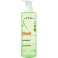 ADERMA EXOMEGA CONTROL gel garbigarria 2 1ean, dosifikagailua 500 ml