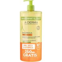 ADERMA EXOMEGA olio garbigarri emolientea, dosifikagailua 1000 ml