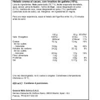 HAAGEN DAZS cookies&cocoa izozkia, terrina 420 ml