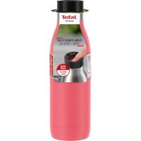 Botella termo hidratación rosa Buldrop TEFAL, 500 ml