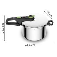 Olla super rápida Secure Trendy TEFAL, 6 litros