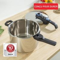 Ollas super rápida Secure Trendy TEFAL, 6 + 4  litros