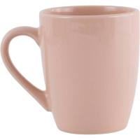Taza rosa claro 370 ml KASA, 9,8x11,8x8,5 cm