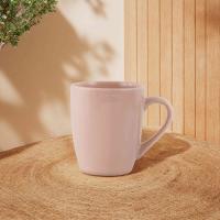 Taza rosa claro 370 ml KASA, 9,8x11,8x8,5 cm