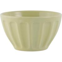 Bol acanalado verde claro 550 ml KASA, 7,6x13,2x13,2 cm