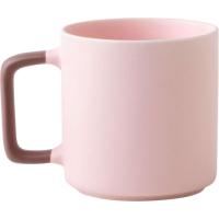 Taza rosa It's Ok 350 ml KASA, 8,8x7x8,4 cm