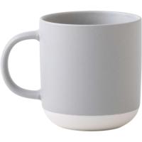Taza gris Love Yourself 365 ml KASA, 9,3x6x8,5 cm