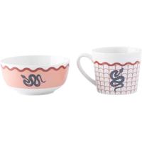 Taza 500 ml + Bol 350 ml modelo Serpiente KASA