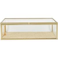 Caja dorada KASA, 6x15,5x20cm