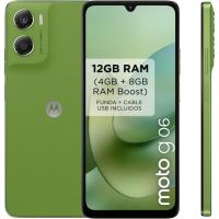 Smartphone libre Green 4/256 GB, Moto G06 MOTOROLA Smartphone libre Green 4/256 GB, Moto G06 MOTOROLA