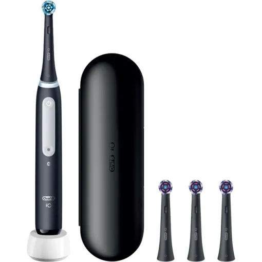 Cepillo dental Io3 negro, funda + 3 recambios ORAL-B BRAUN