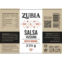 Salsa vizcaina ZUBIA, frasco 270 g