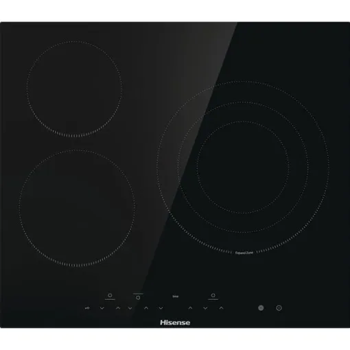Placa vitrocerámica, 3 fuegos E6332BSCE HISENSE Placa vitrocerámica, 3 fuegos E6332BSCE HISENSE