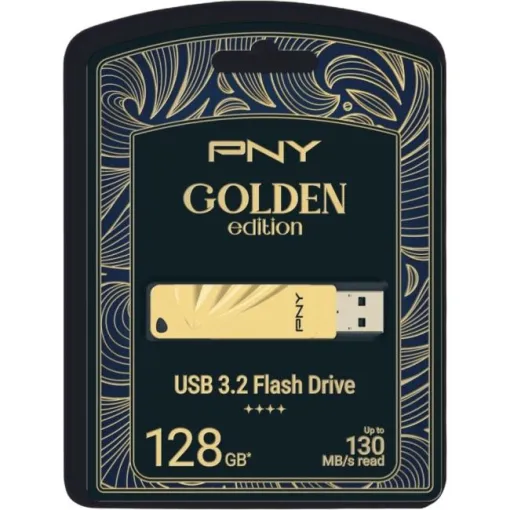 Pendrive USB 3.2 128GB Golden Edition PNY