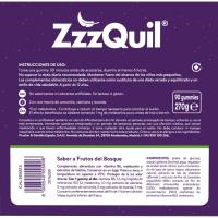 Gominolas Sueño sabor frutos del bosque ZZZQUIL, pack 90 uds