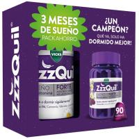 Gominolas Sueño Forte frutos del bosque ZZZQUIL, pack 90 uds