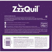 Gominolas Sueño Forte frutos del bosque ZZZQUIL, pack 90 uds