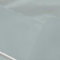 Juego de sábanas 3 piezas 100% microfibra, diseño Vichy A.MIRÓ, talla 90 cm