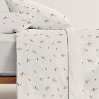 Juego de sábanas 3 piezas, 100% microfibra, diseño Bella A.MIRÓ, talla 135 cm