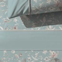 Juego de sábanas 3 piezas, 100% microfibra, diseño Misty A.MIRÓ, talla 135 cm