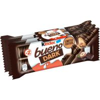 KINDER BUENO T2 txokolate beltzezko barratxoak, sorta 3x43 g KINDER BUENO T2 txokolate beltzezko barratxoak, sorta 3x43 g