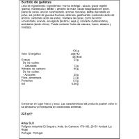 Galletas sabores surtido REGLERO, caja 225 g Galletas sabores surtido REGLERO, caja 225 g