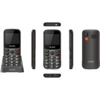 Teléfono móvil solo voz negro, X-230 BKC 4G QUBO Teléfono móvil solo voz negro, X-230 BKC 4G QUBO
