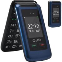 Teléfono móvil solo voz negro, X-247 BK 4G QUBO Teléfono móvil solo voz negro, X-247 BK 4G QUBO