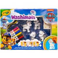 Set 4 mascotas Washimals Paw Patrol con stickers, edad rec:+3 años CRAYOLA Set 4 mascotas Washimals Paw Patrol con stickers, edad rec:+3 años CRAYOLA