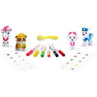 Set 4 mascotas Washimals Paw Patrol con stickers, edad rec:+3 años CRAYOLA