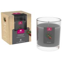 Ambientador vela olor sándalo y cedro CRISTALINAS, 1 ud