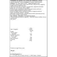 Tartaleta s/ gluten c/ cema de avellana-cacao SCHAR, bolsa 152 g Tartaleta s/ gluten c/ cema de avellana-cacao SCHAR, bolsa 152 g