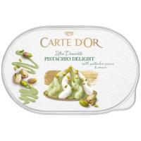 Helado de pistacho CARTE D'OR, tarrina 825 ml Helado de pistacho CARTE D'OR, tarrina 825 ml