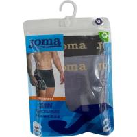 JOMA gizonentzako boxerra josturarik gabe, mikrozuntza, itsaso kolorea/beltza XL neurria, sorta 2 ale